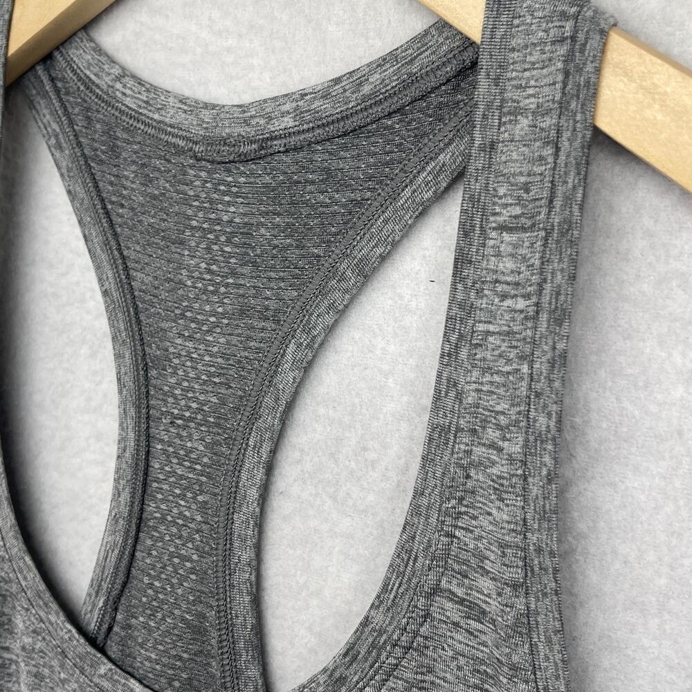 LULULEMON Tank Top Womens L Swiftly Tech Racerback 2.0 Race Length Running Gray - Picture 6 of 12